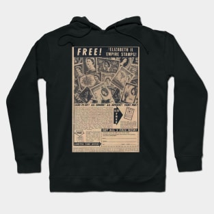 Vintage Queen Stamp Ad Hoodie